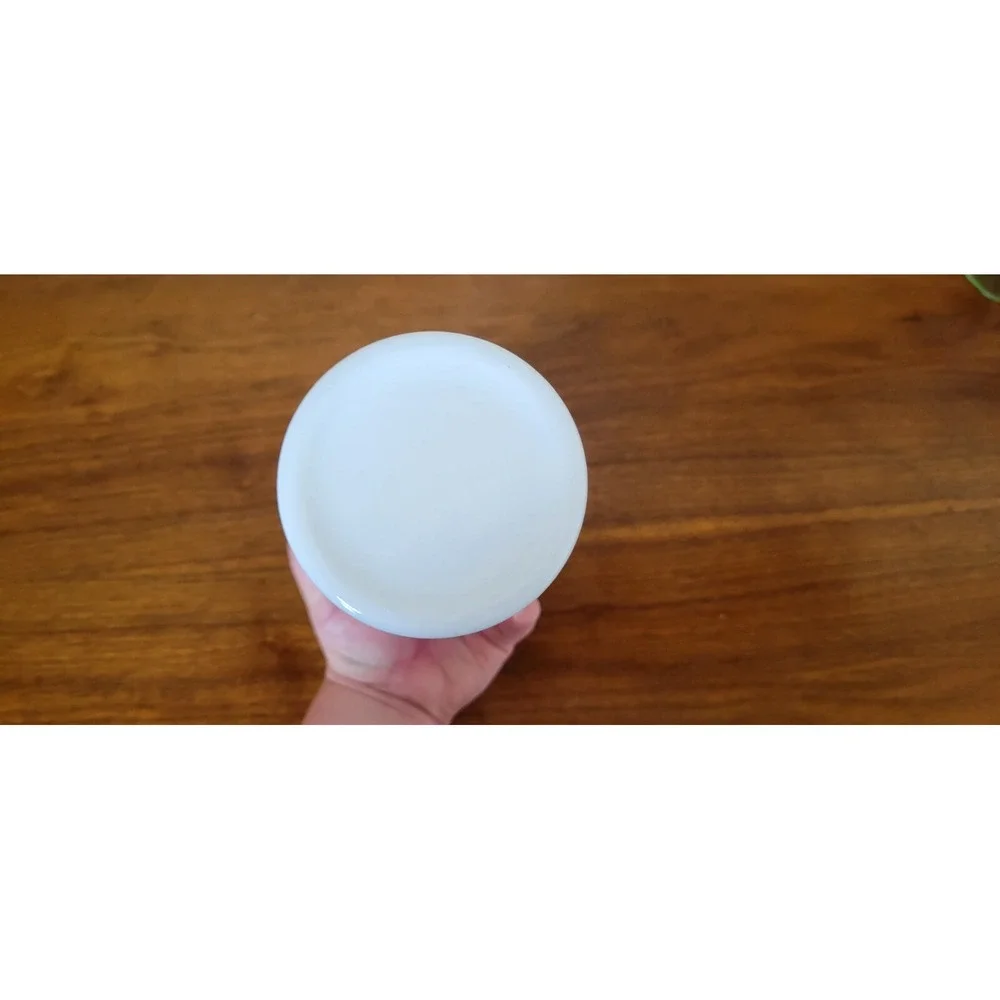 Indiana Glass Vintage White Milk Glass 7.5
